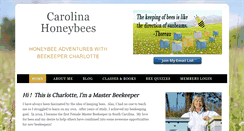 Desktop Screenshot of carolinahoneybees.com